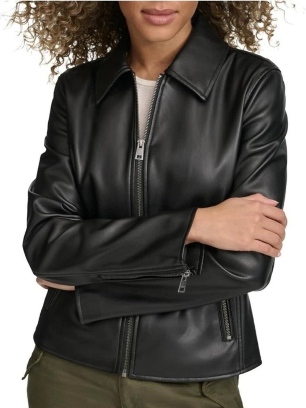 Levi Strauss Women’s Faux Leather Jacket NEW